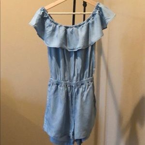 Splendid off the shoulder romper